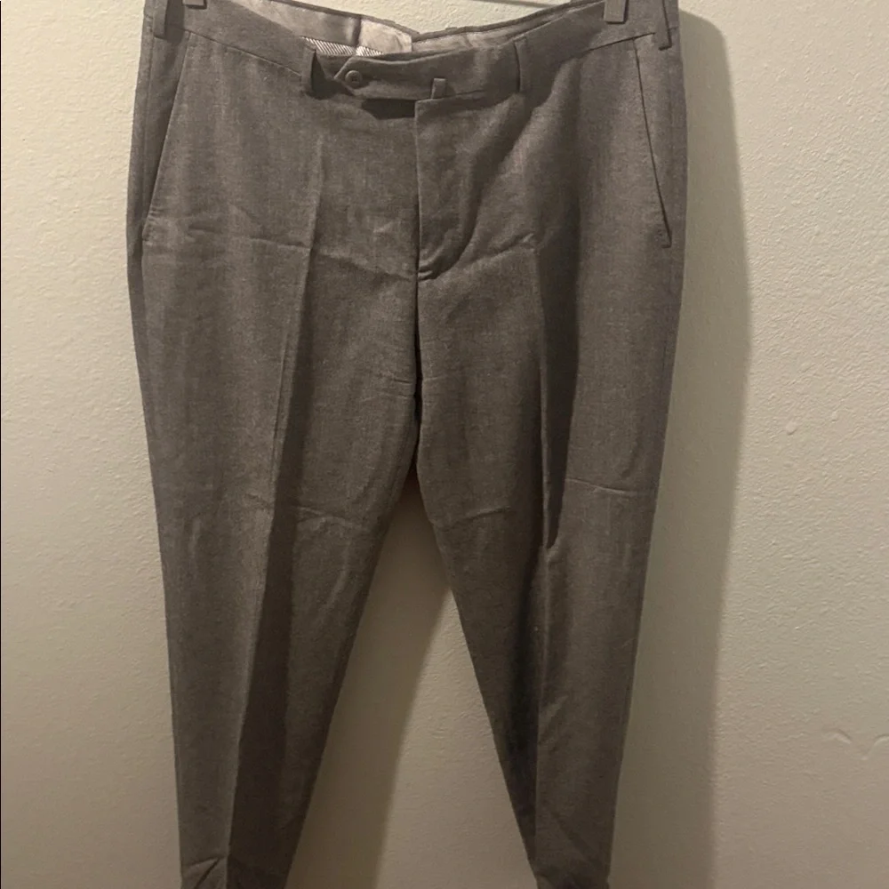 Ermenegildo Zegna Classic Gray wool Dress Pants